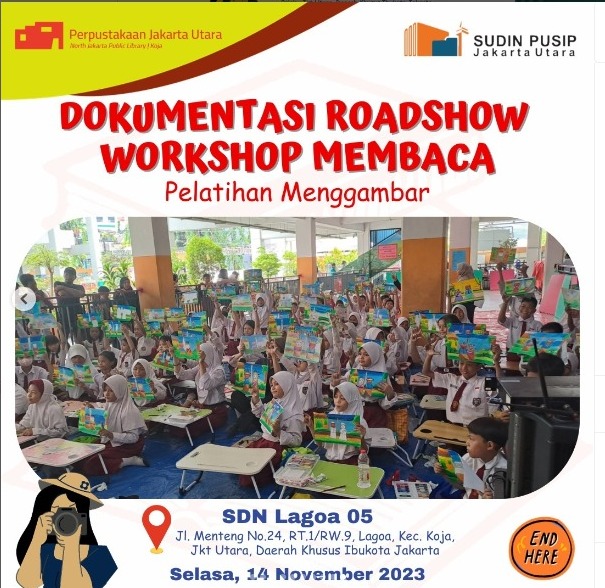 Roadshow Workshop Membaca Bersama Suku Dinas Perpustakaan Dan Kearsipan Kota Administrasi Jakarta Utara